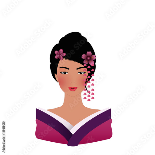 Geisha asiatica asian