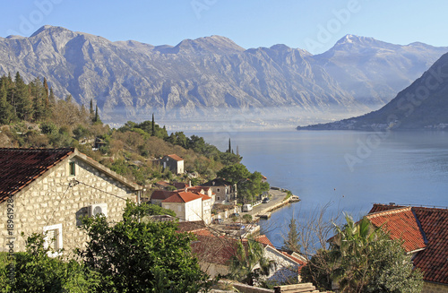 Perast town in the bay of Kotor © babble