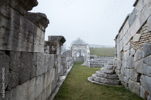 Il santuario sannita di Pietrabbondante in Molise photo