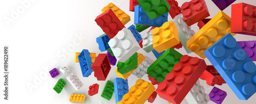 Plastic building blocks