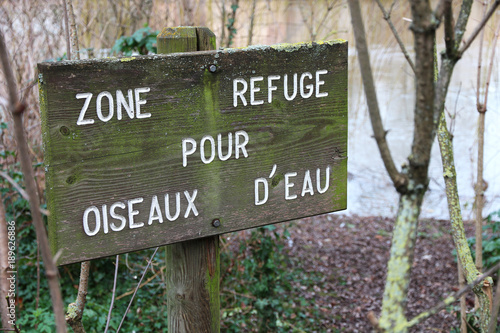 Zone Refuge pour Oiseaux d'Eau