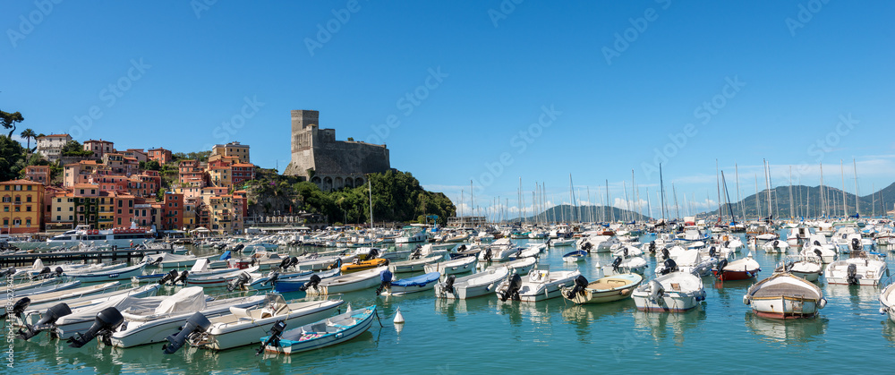 Port of Lerici Town - La Spezia - Italy