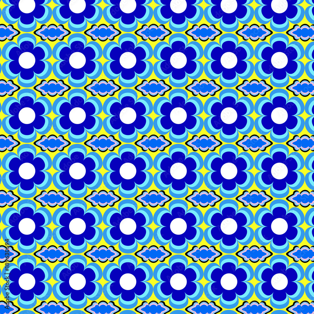 Vector blue pattern Vector blue pattern