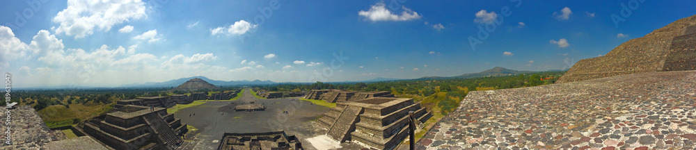 Teotihuacan: The Pyramid of the Sun and Moon, Mexico City