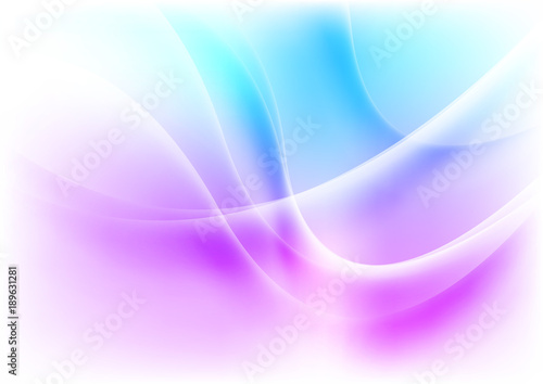 Blue purple abstract blurred wavy pattern design
