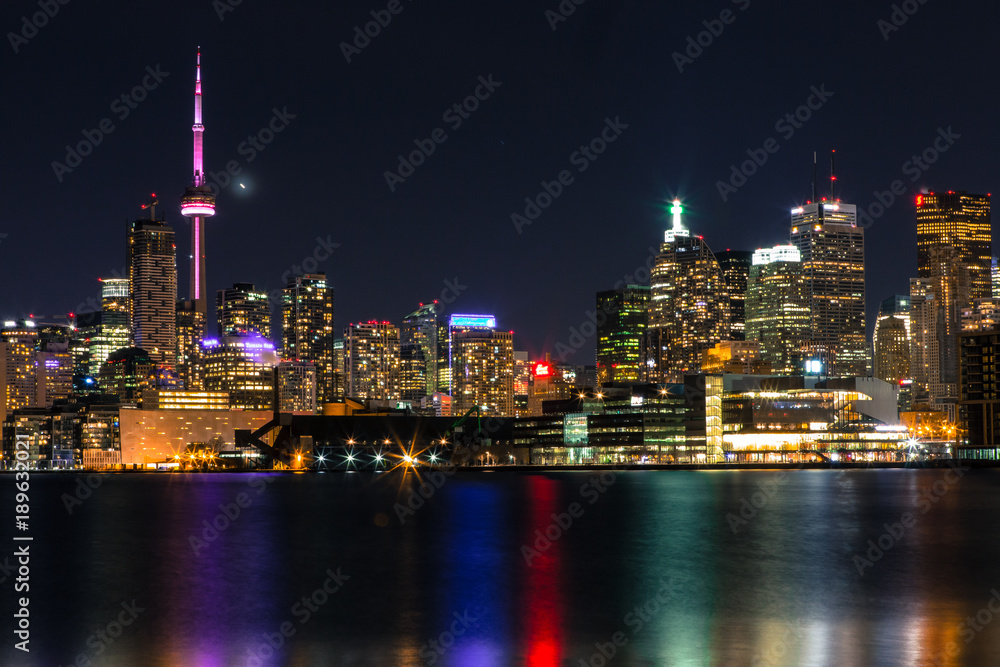 La grande ville de nuit