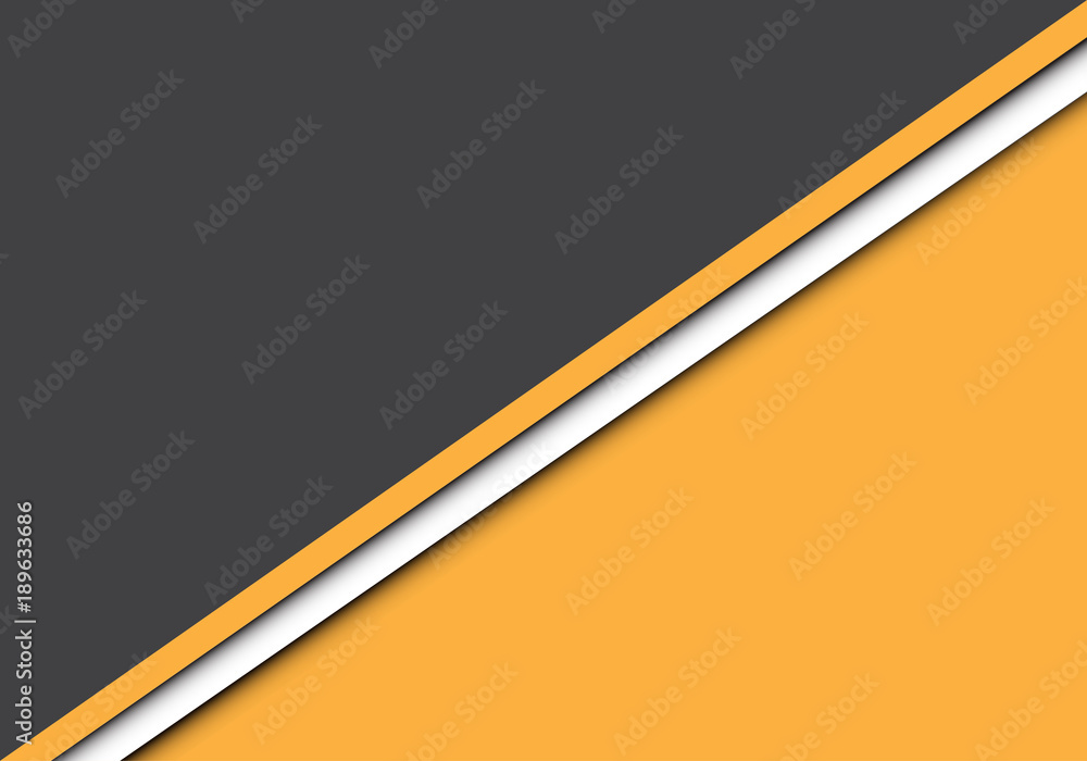 Abstract gray yellow triangle with white line overlap design modern futuristic background vector illustration. Abstract gray yellow triangle with white line overlap design modern futuristic background vector illustration.