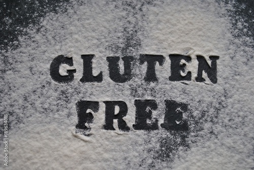 Obraz na płótnie Gluten free diet w salonie