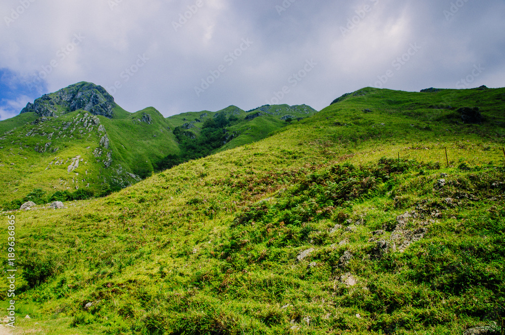 Obraz premium Mountains scenery in autumn