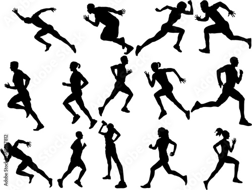 Wallpaper Mural Runner silhouette Torontodigital.ca