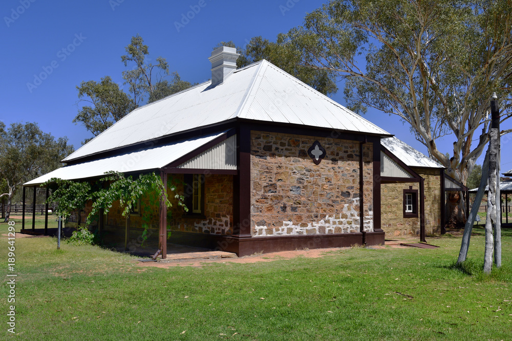 Australia, NT, Alice Springs, old Telegraph Station