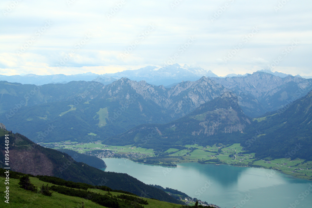 Attersee from the Schafberg