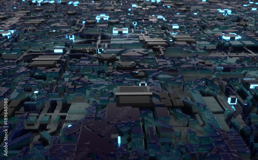 Obraz premium Technology Background concept