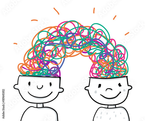 Brainstorming kreativ Teamwork