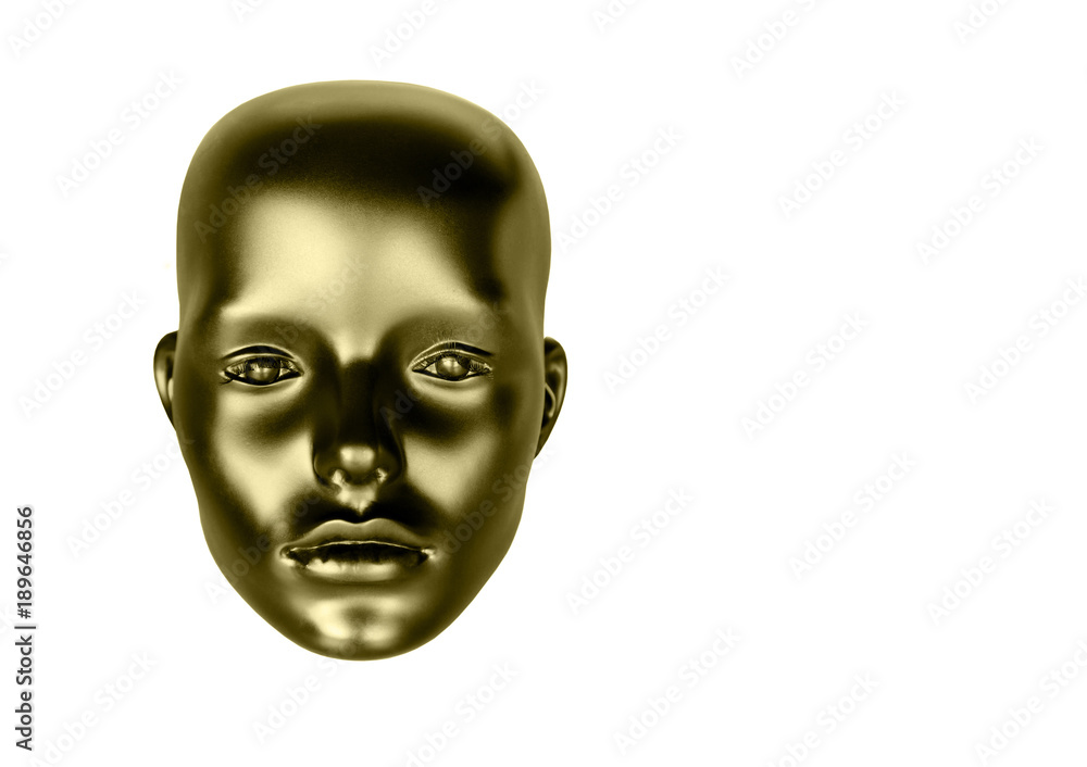 head of a dummy brown sepia head of a dummy brown sepia