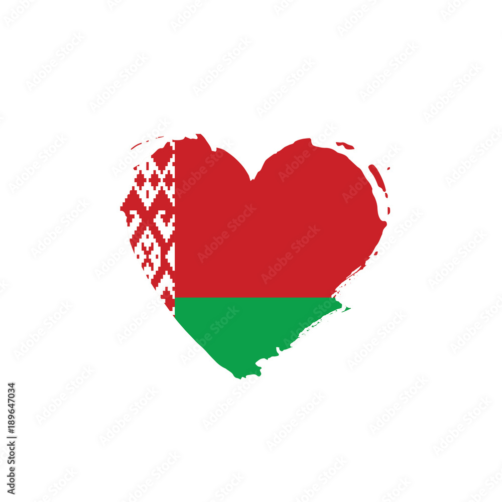 Belarus flag, vector illustration Belarus flag, vector illustration