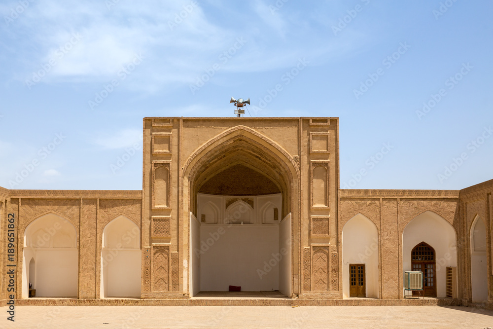 Obraz premium Mosque, Gonabad, Khorasan Razavi, Iran