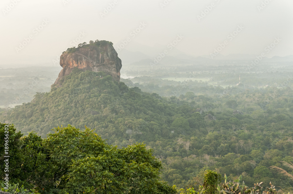 Sigiriya Rock from Pidurangala Sigiriya Rock from Pidurangala