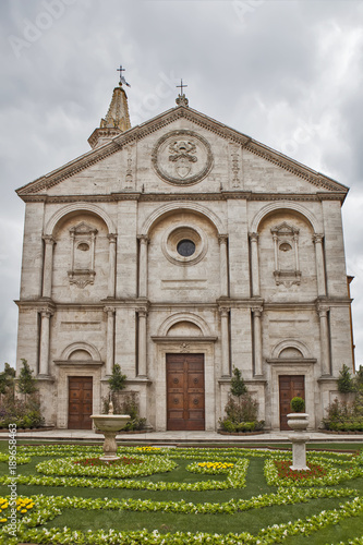 Cathedral of the Assumption of the Blessed Virgin Mary. Pienza. Italy