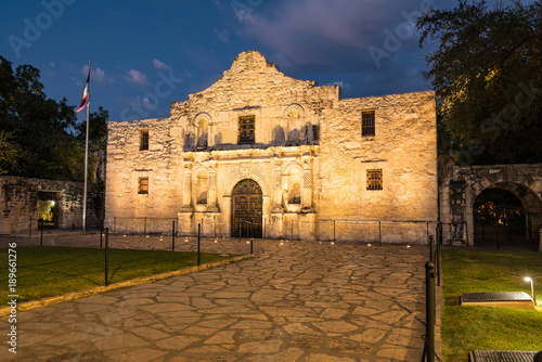 Schilderij op canvas The Alamo in San Antonio, Texas