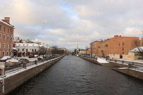 Wallpaper Mural Russia, St. Petersburg, winter on the Kryukov Canal Torontodigital.ca