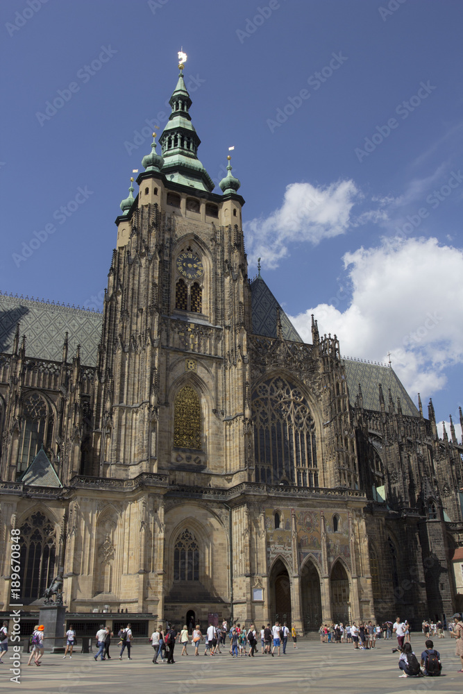 Fototapeta premium Veitsdom-Tschechien