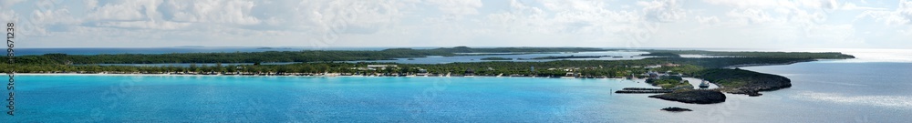 Caribbean Island Panorama