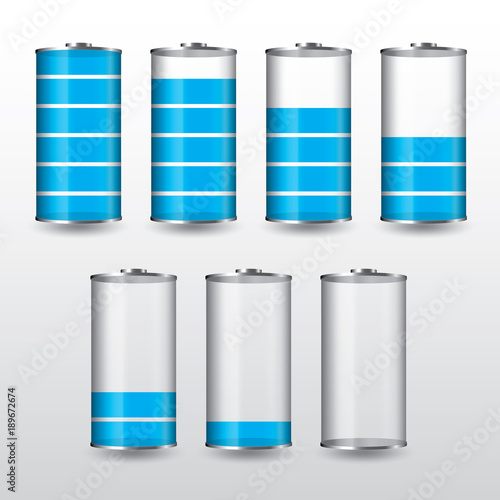 Batterie bleue