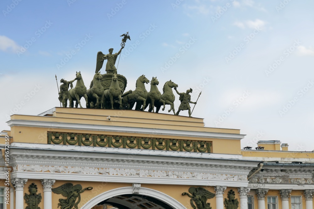 Naklejka premium Sankt Petersburg - Russland