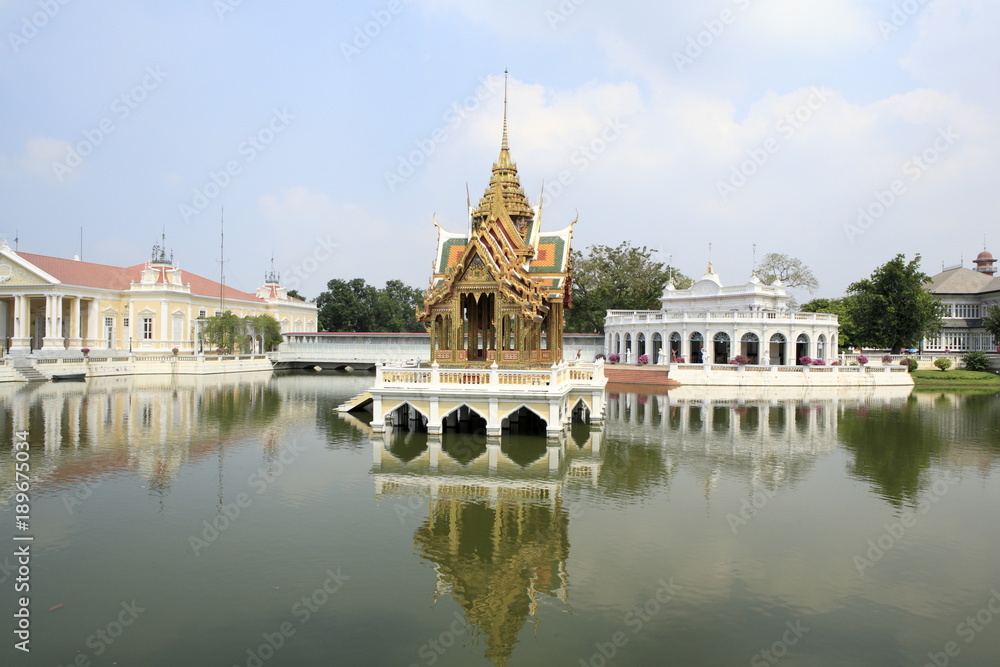 Thai temple at Bang Pa-In (Summer Palace), Thailand