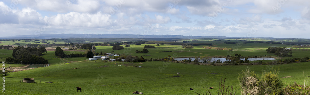 View of Australia countryside