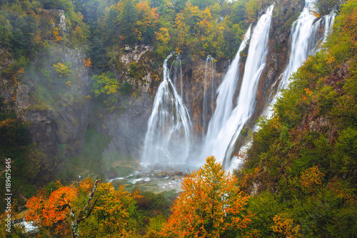 Waterfalls  Plitvice National Park  Croatia