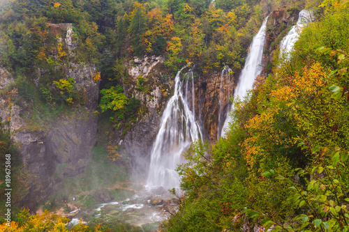 Waterfalls  Plitvice National Park  Croatia