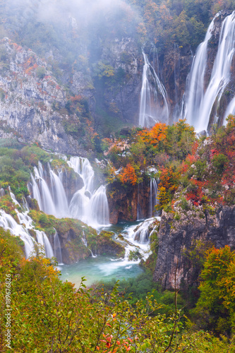 Waterfalls  Plitvice National Park  Croatia