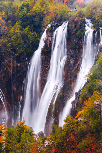 Waterfalls, Plitvice National Park, Croatia © Kavita