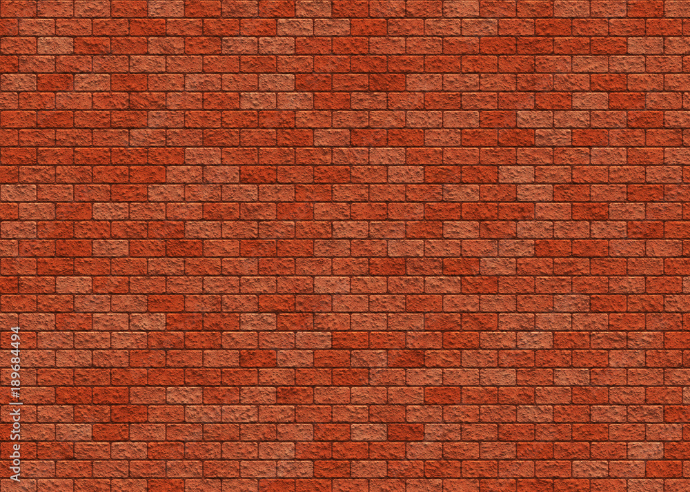 Fototapeta premium hi-res red brick wall pattern