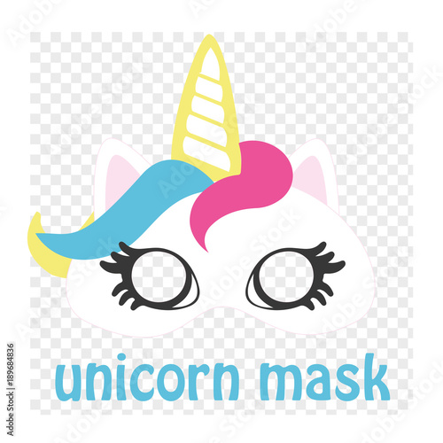 Make yourself unicorn. Add mask on top of your photo.