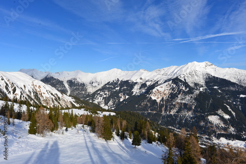 Blick vom Grubigstein auf Mieminger Gebirge 