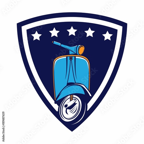  Scooter logo template Scooter logo template