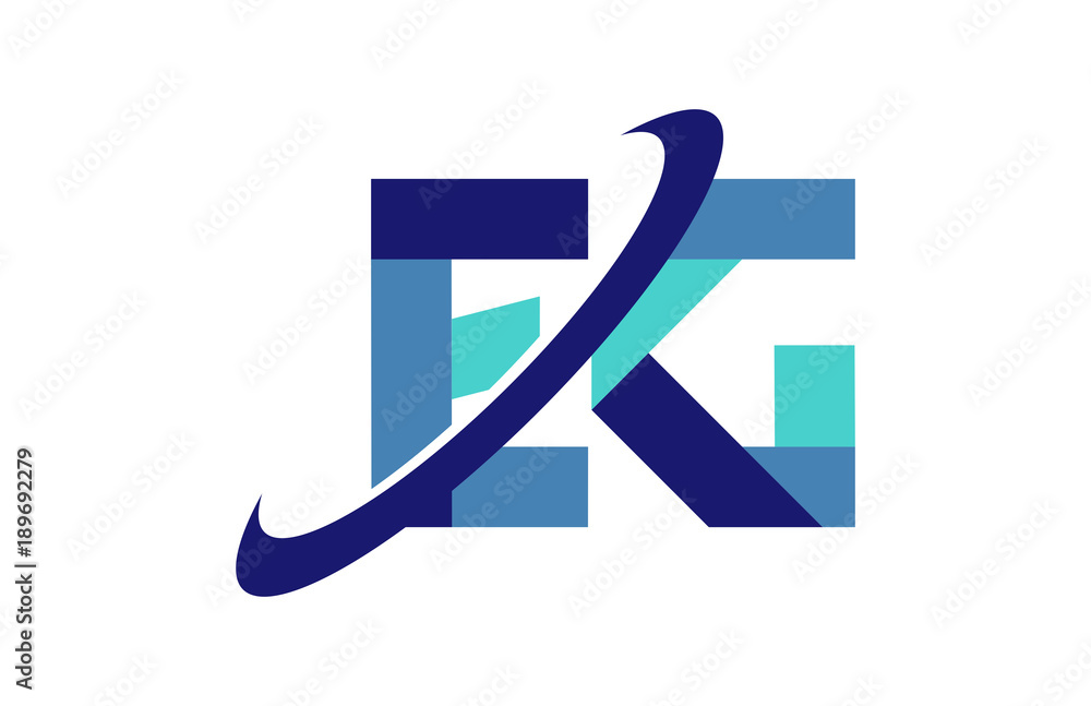 EG Ellipse Swoosh Ribbon Letter Logo EG Ellipse Swoosh Ribbon Letter Logo