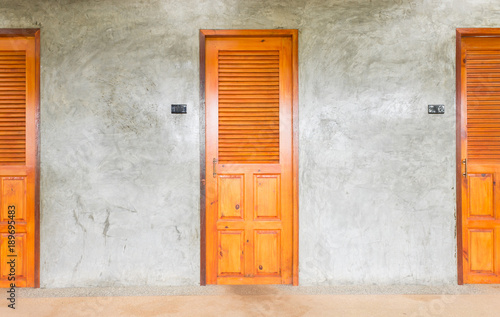Classic Doors for Interior Design or Exterior Design in Loft Style