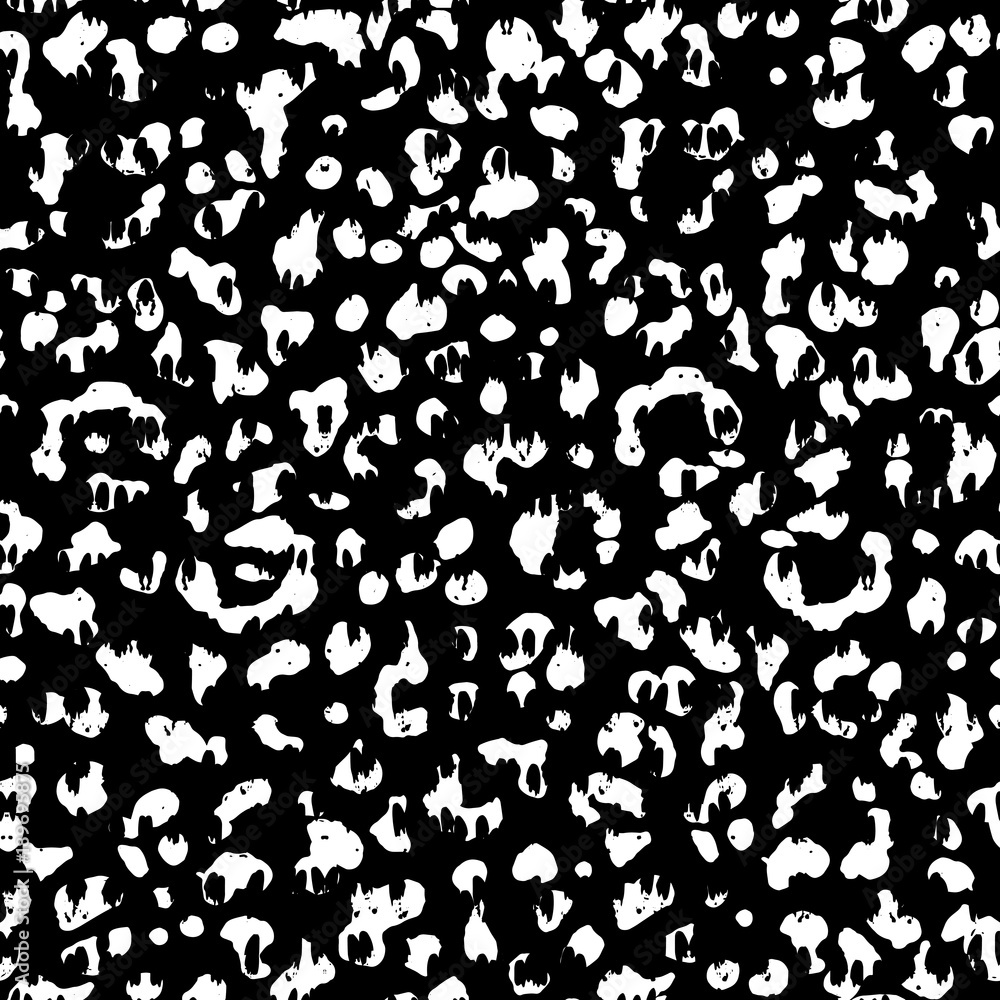 Leopard vector seamless pattern. Leopard vector seamless pattern.