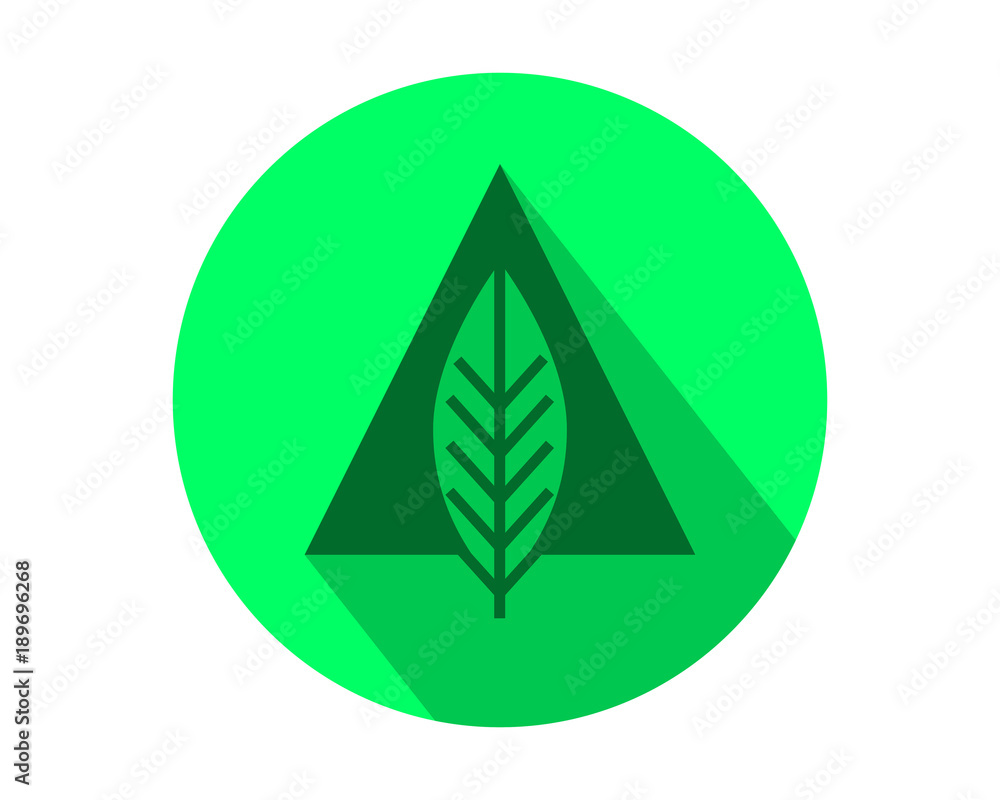 triangle leaf leaves plant nature herb image icon vector triangle leaf leaves plant nature herb image icon vector