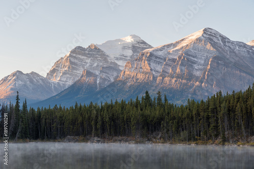 Sunrise on the Mountain Peaks