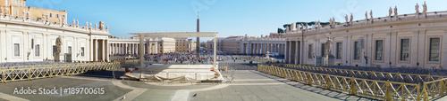 View of San Peter's Square from St. Peter's Basillica