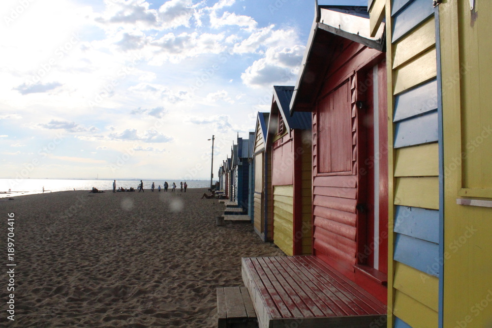 Brighton Beach Bathing Boxes Brighton Beach Bathing Boxes