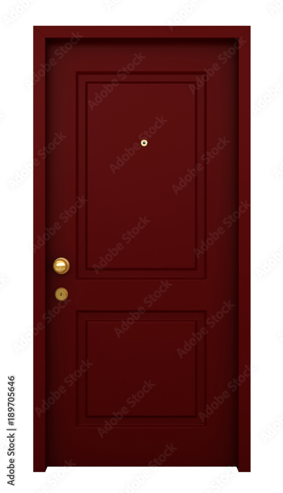 Door with frame Door with frame