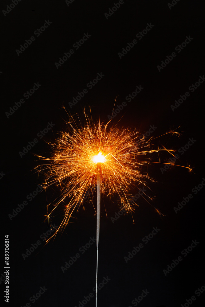 sparkler. christmas decoration. sparkler. christmas decoration.