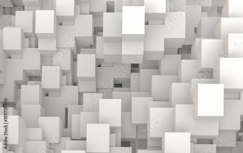 Fototapeta Naklejka Na Ścianę i Meble -  Geometric 3d render background
