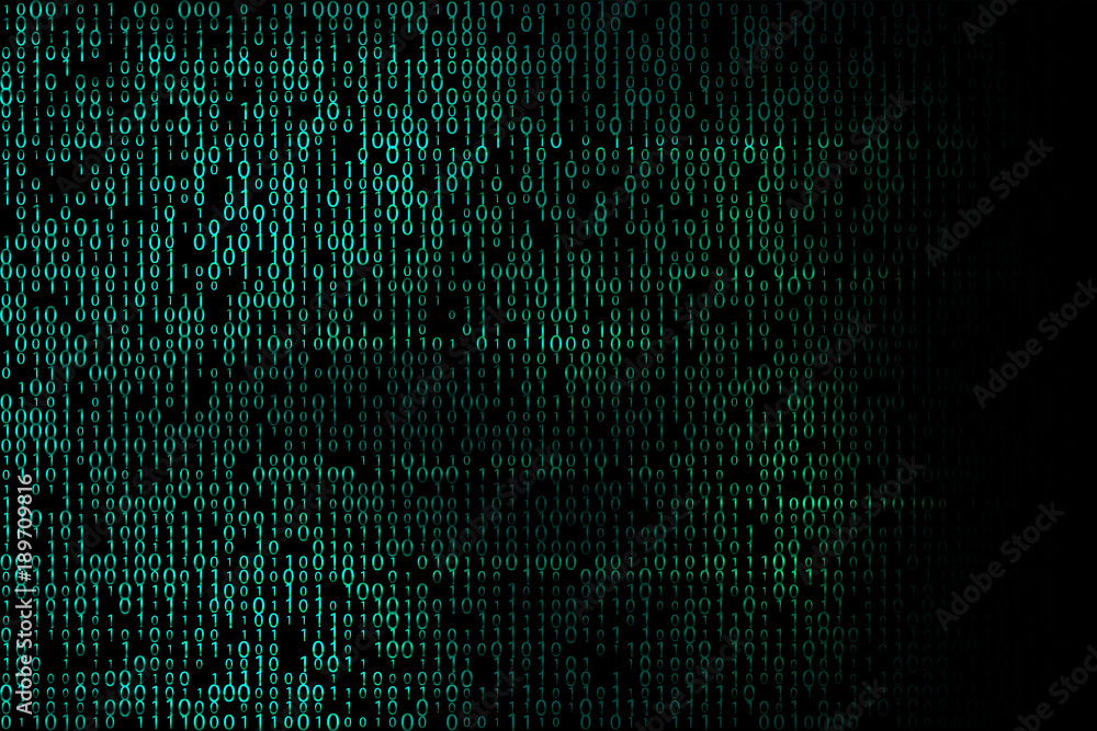 Hacker background. Digital binary code backdrop illustration Hacker background. Digital binary code backdrop illustration